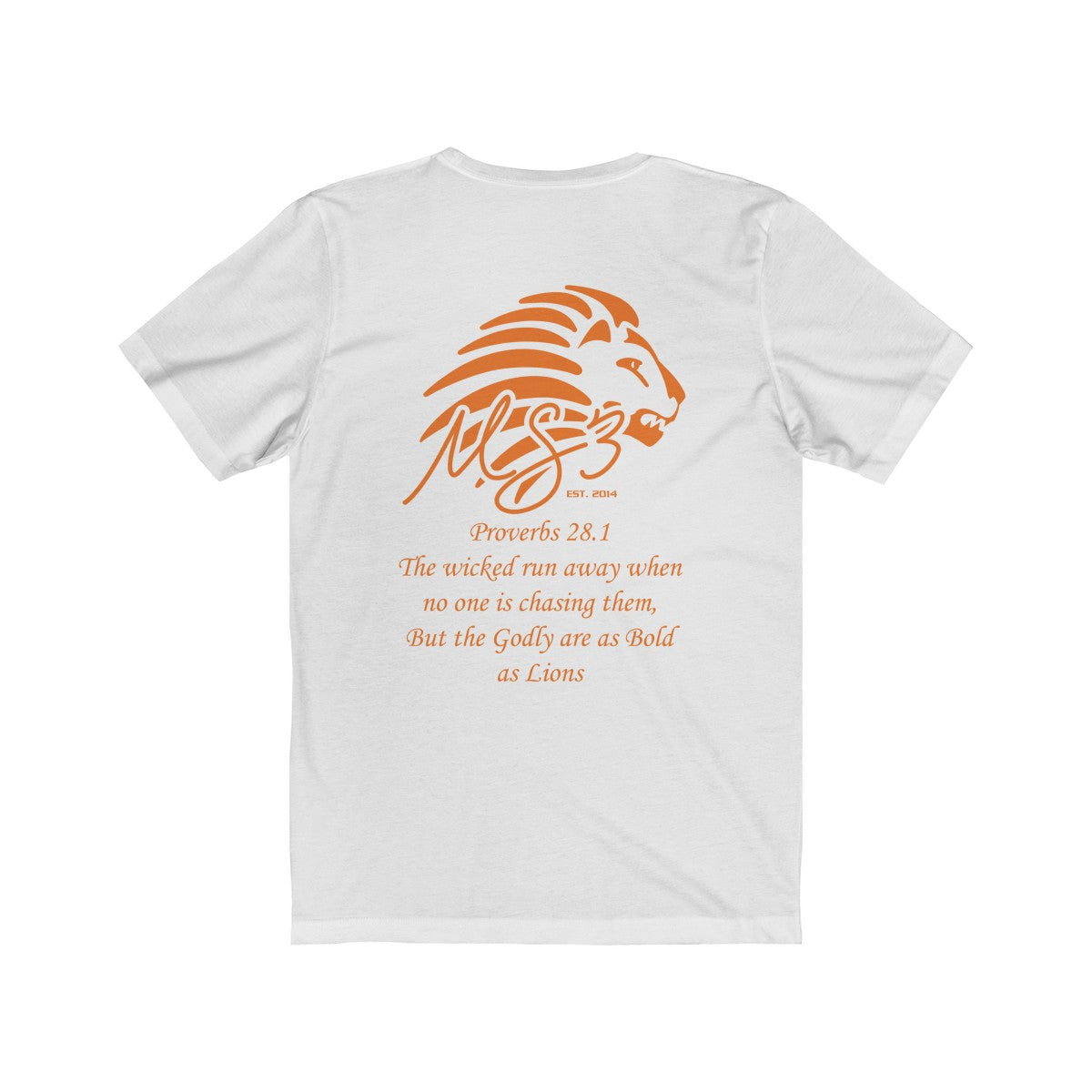 "Proverbs 28:1" Tee