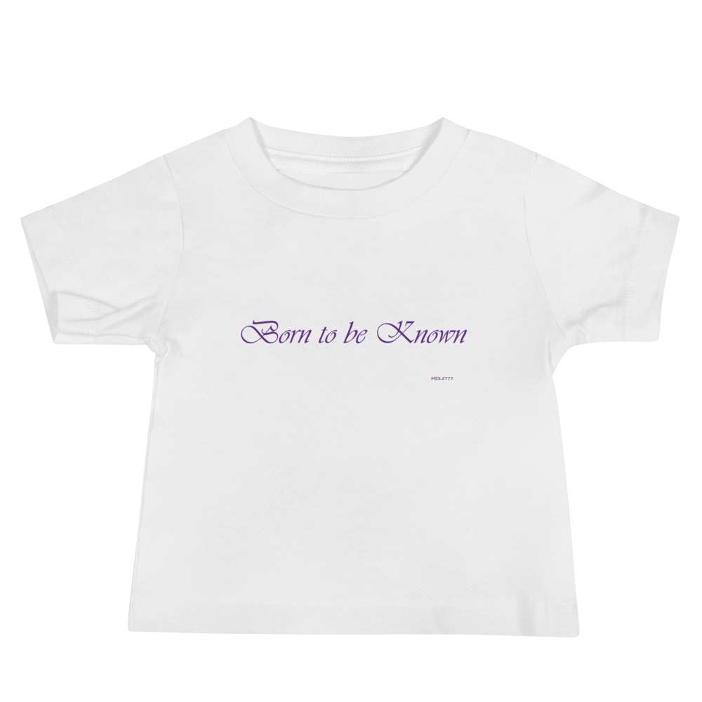 "Be Known" Toddler Jersey Tee