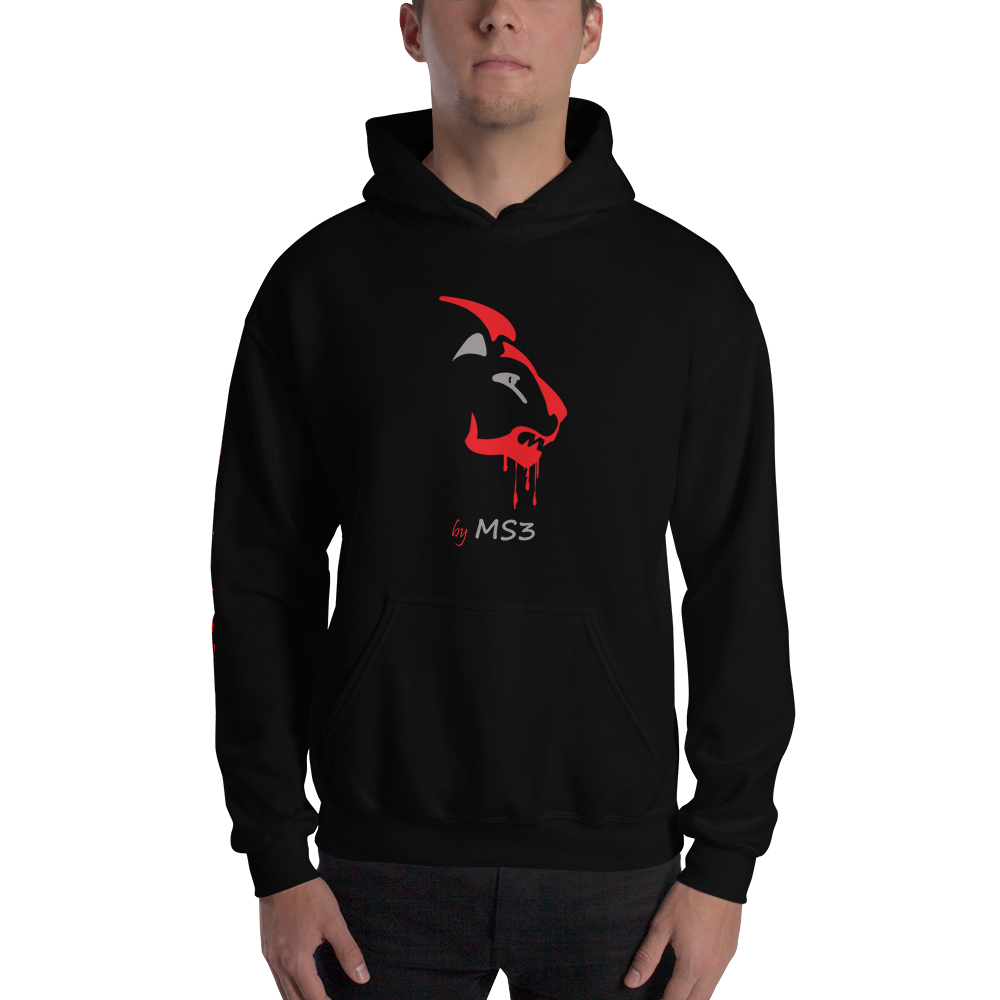 "Red Face Lion" Hoodie