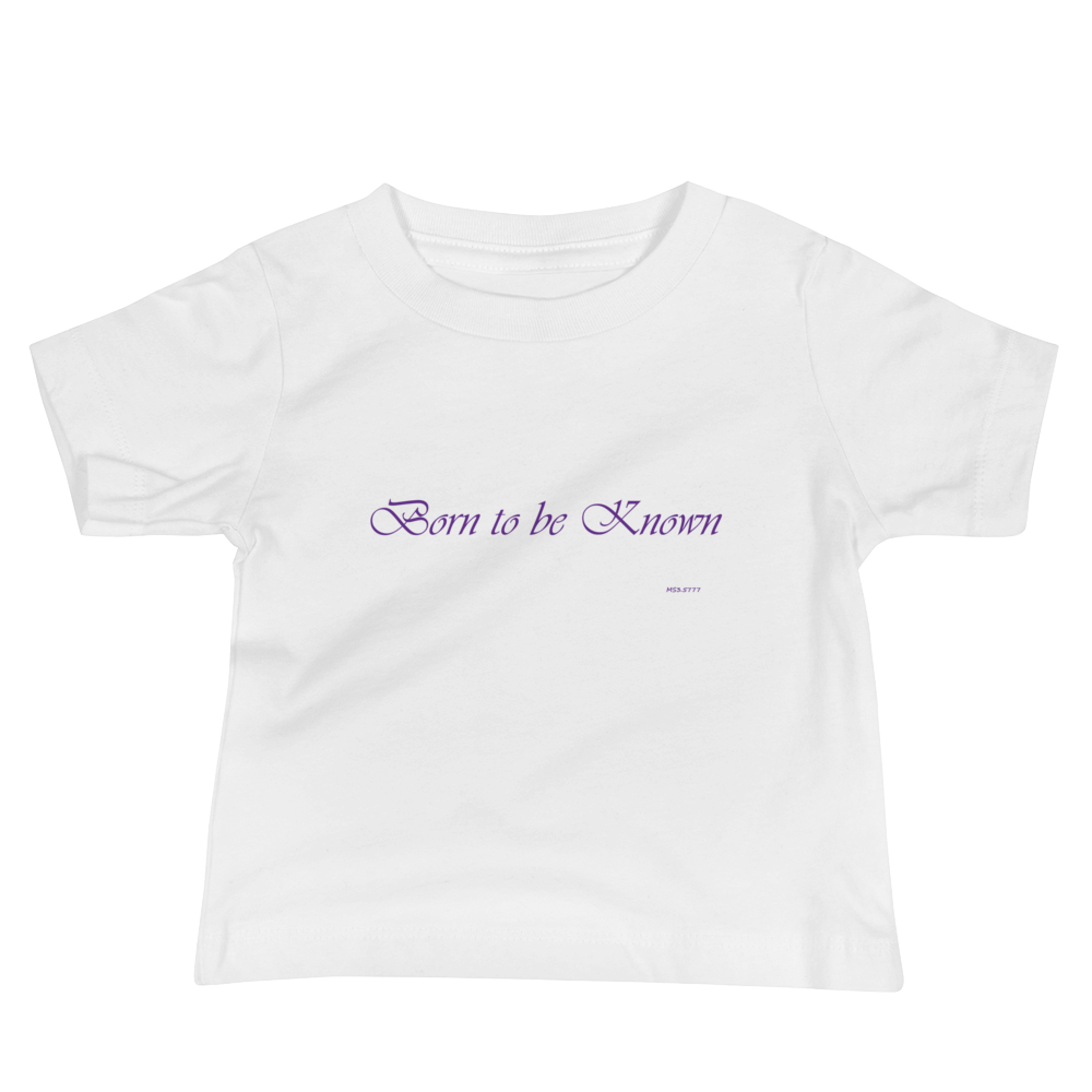 "Be Known" Toddler Jersey Tee