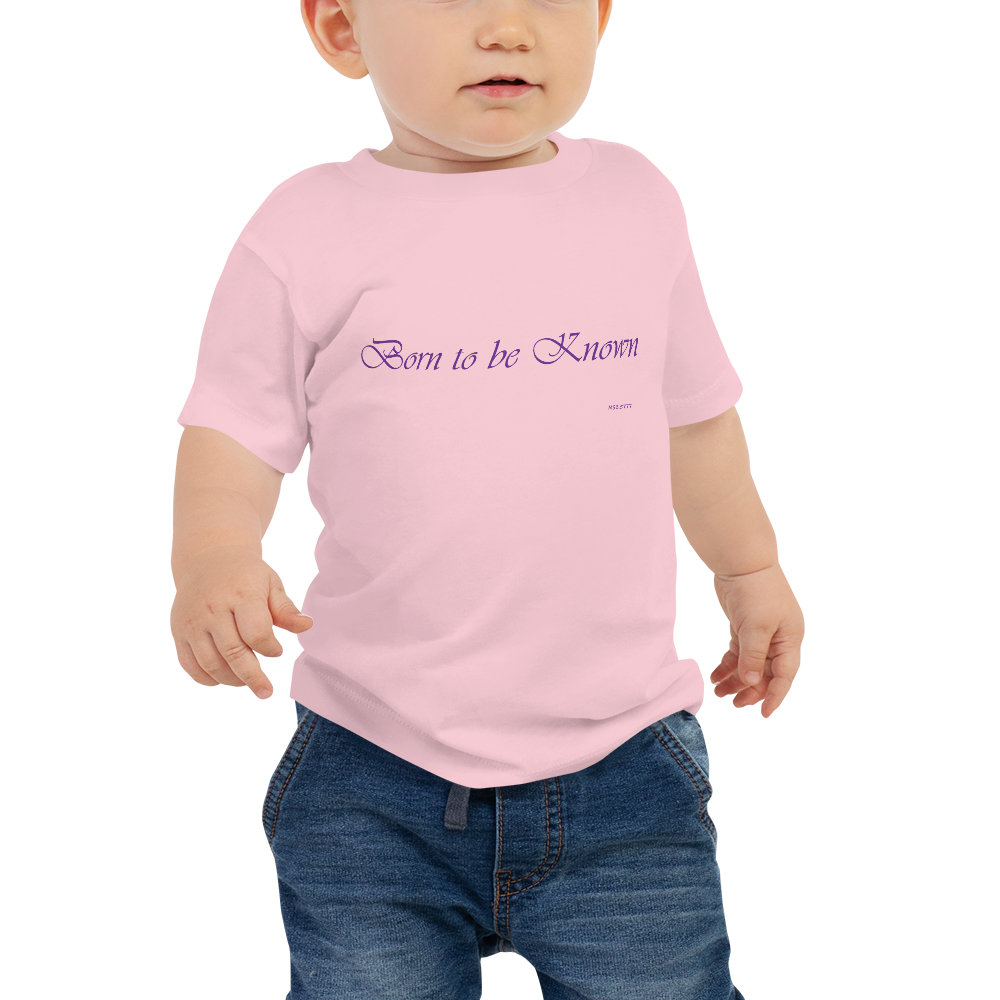 "Be Known" Toddler Jersey Tee