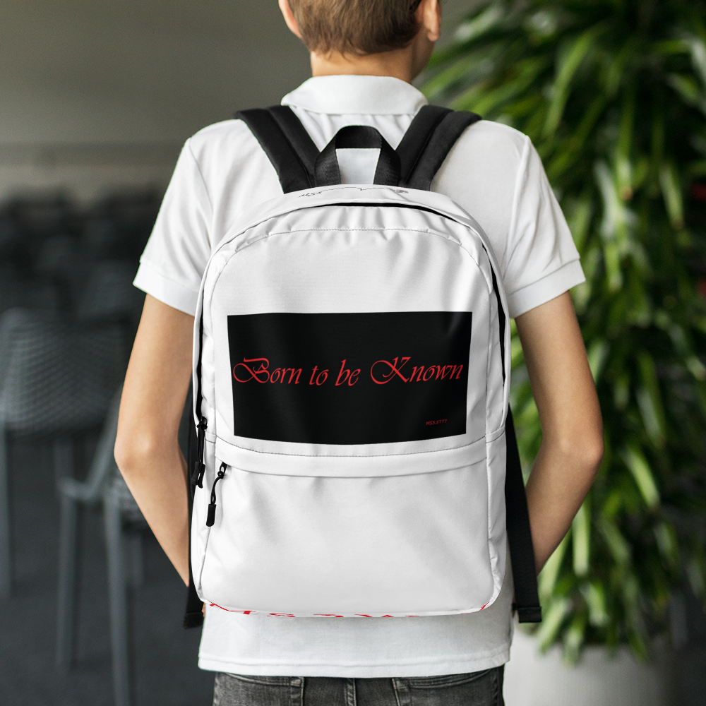 "Be Known" Backpack