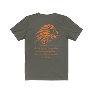 "Proverbs 28:1" Tee