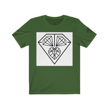 Unisex Black 4 Stones Tee