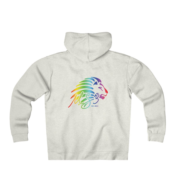 Unisex "Rainbow Lion" Zip Hoodie