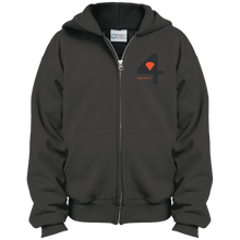 "The 4" Youth Zip Hoodie