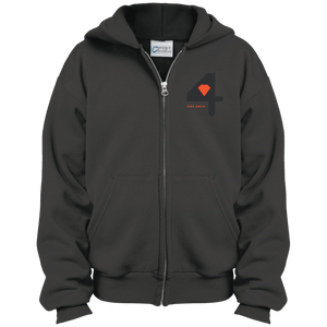 "The 4" Youth Zip Hoodie