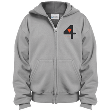 "The 4" Youth Zip Hoodie