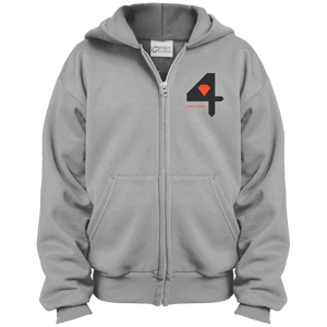 "The 4" Youth Zip Hoodie
