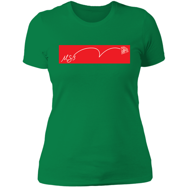 Ladies "Leaping Diamond" Boyfriend Tee