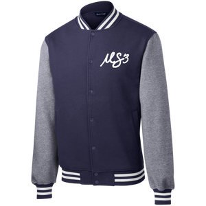 White MS3 Letterman Jacket