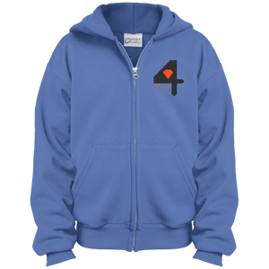 "The 4" Youth Zip Hoodie