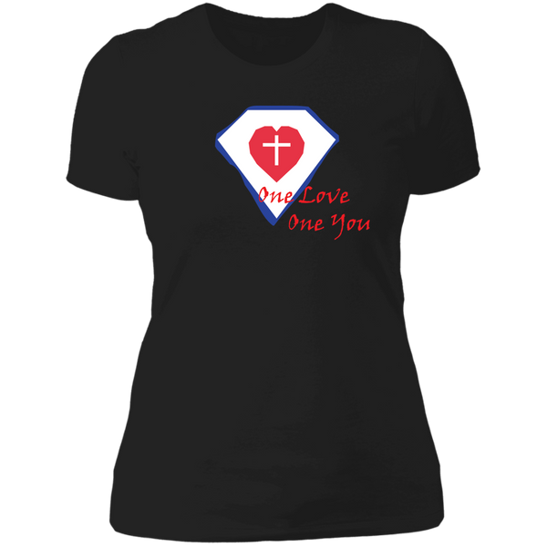 Ladies "One Love" Boyfriend Tee
