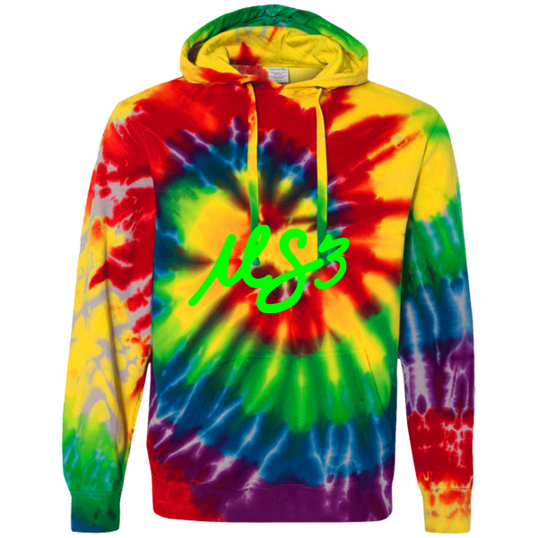 Tie-Dyed Green-MS3 Hoodie