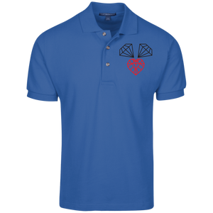Cotton "3 Diamond" Polo