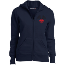 Ladies' "3 Diamonds" Zip Hoodie
