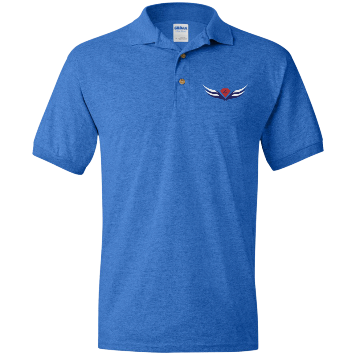 4 Diamond Wings Polo