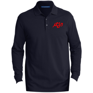 LS Polo Red Script