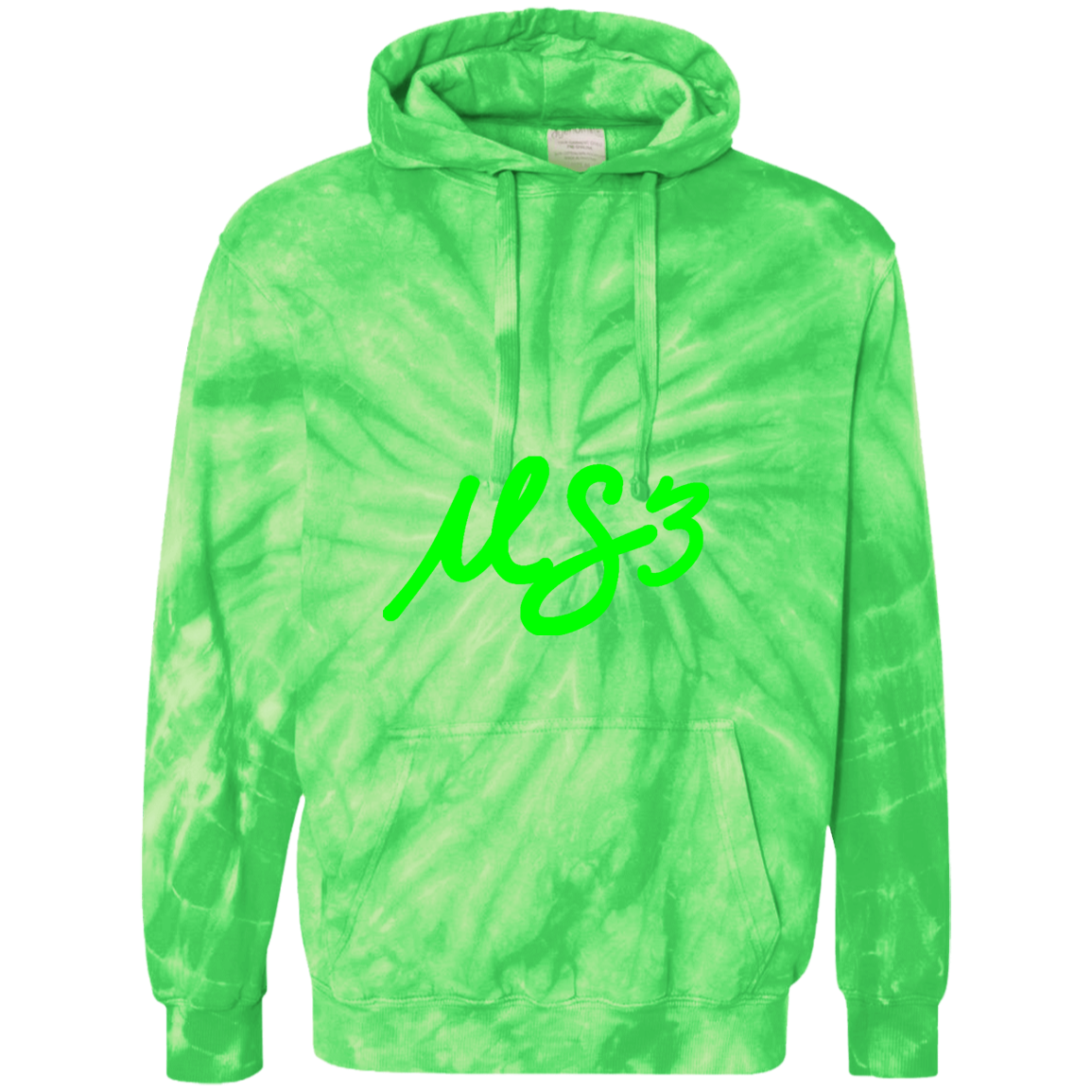 Tie-Dyed Green-MS3 Hoodie