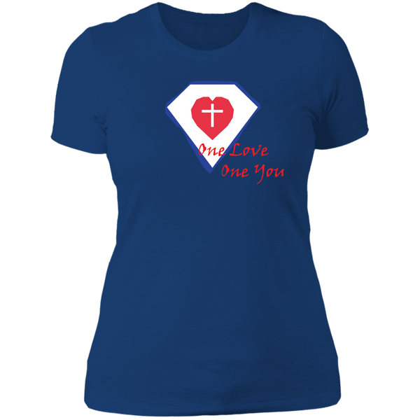 Ladies "One Love" Boyfriend Tee