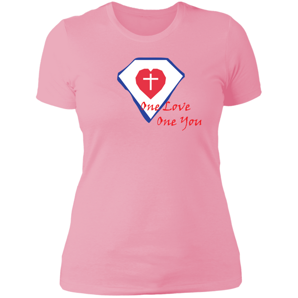 Ladies "One Love" Boyfriend Tee