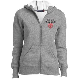 Ladies' "3 Diamonds" Zip Hoodie