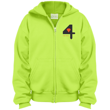 "The 4" Youth Zip Hoodie