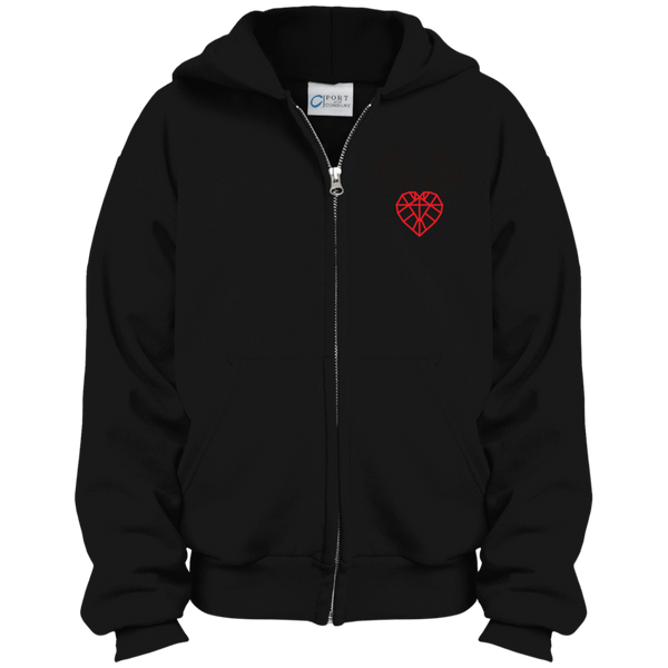 Youth "3 Diamonds" Zip Hoodie