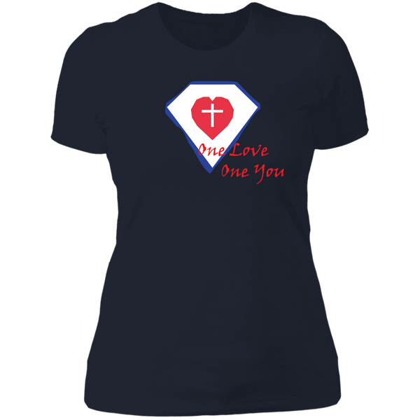 Ladies "One Love" Boyfriend Tee