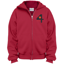 "The 4" Youth Zip Hoodie