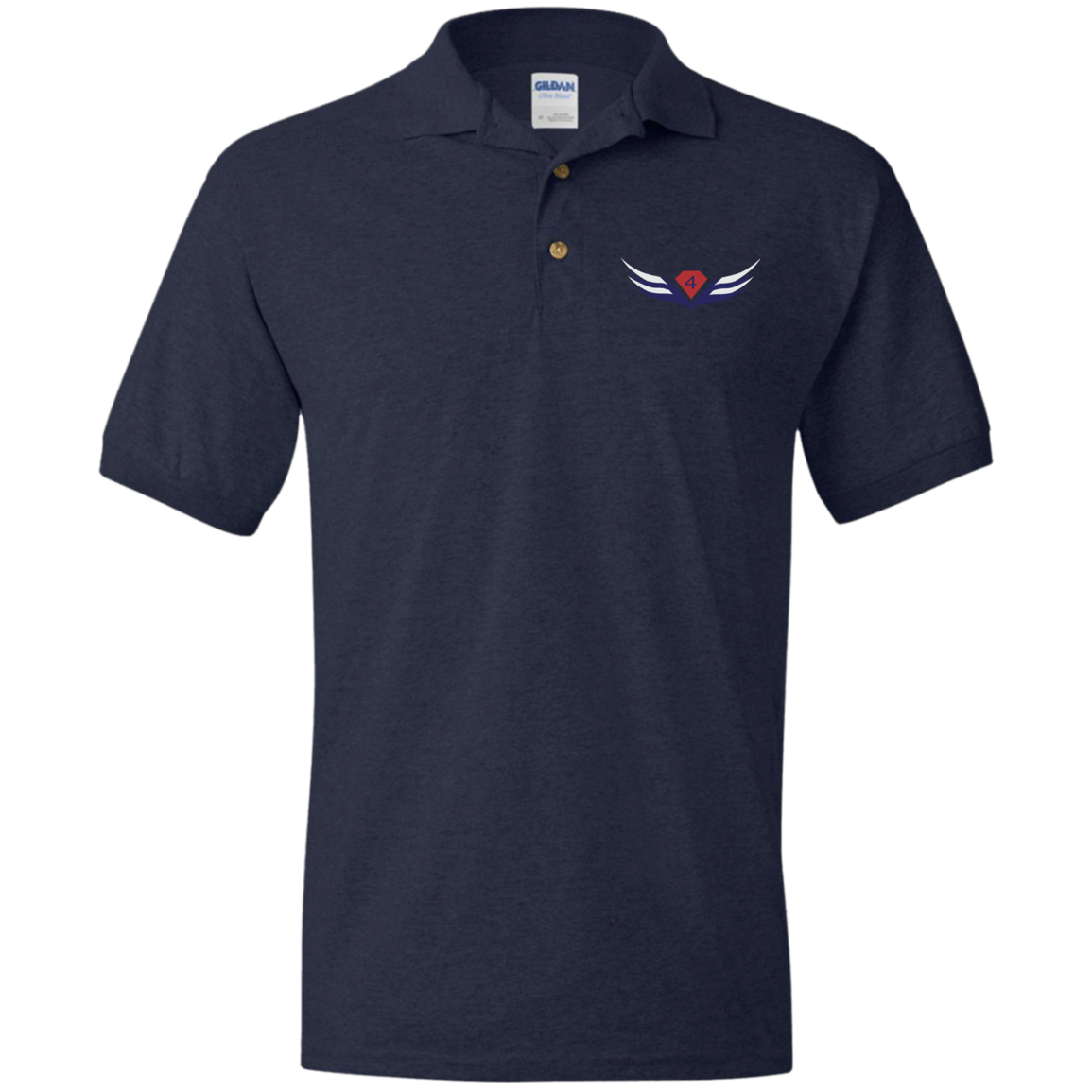 4 Diamond Wings Polo