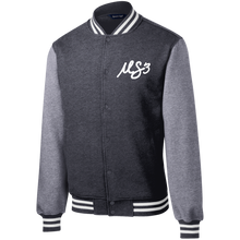 White MS3 Letterman Jacket