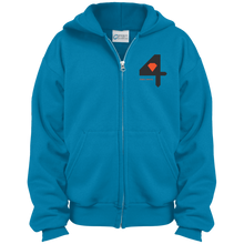 "The 4" Youth Zip Hoodie