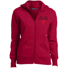 Ladies' "3 Diamonds" Zip Hoodie