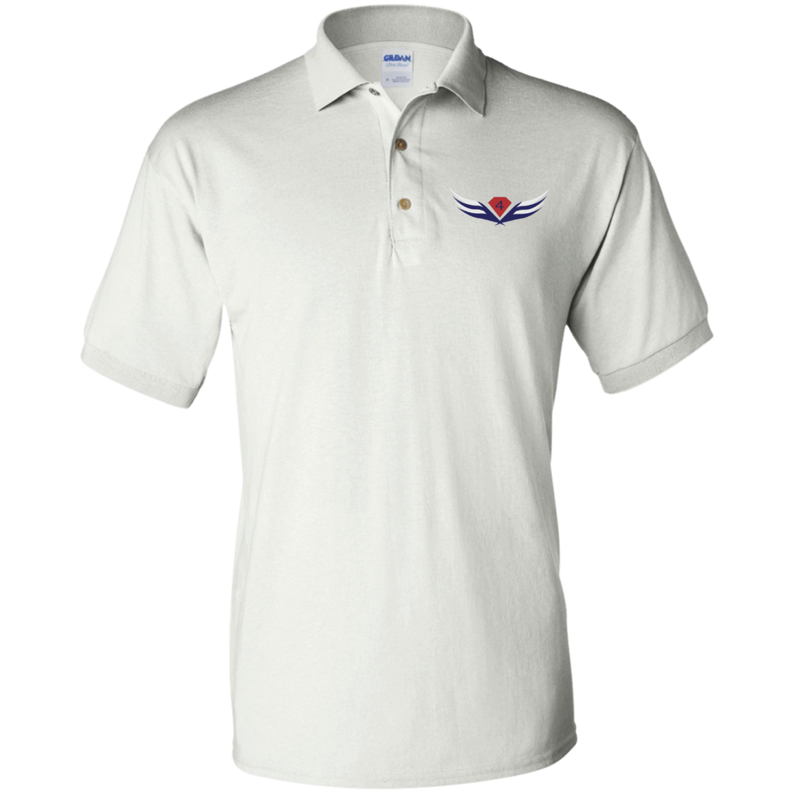 4 Diamond Wings Polo