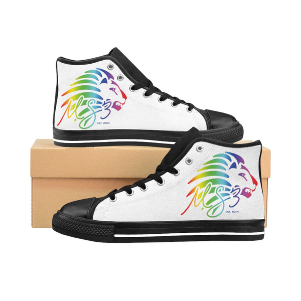 Women's "Rainbow" Lion High-tops