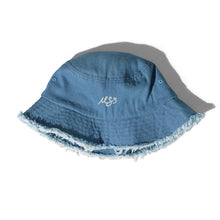 Distressed MS3 Denim Bucket Hat