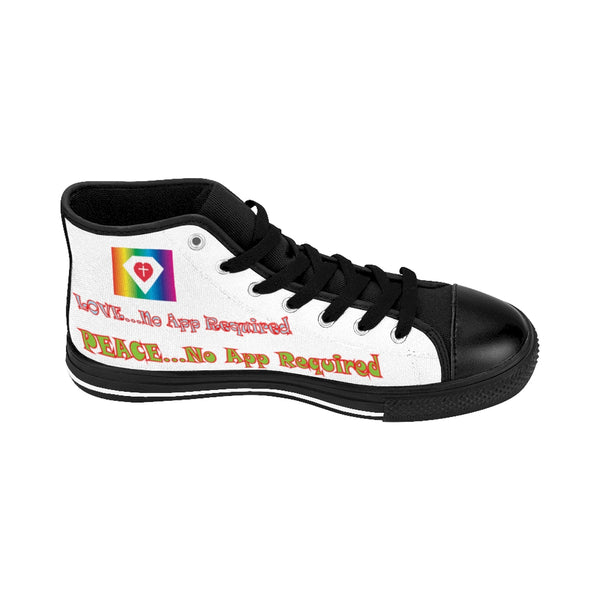 Women's "Rainbow" Lion High-tops