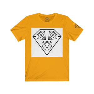 Unisex Black 4 Stones Tee