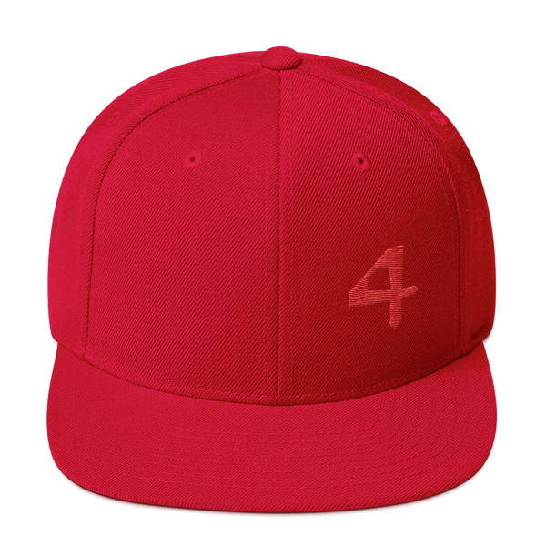"The 4" Snapback Hat