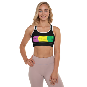 Colorful Padded Sports Bra