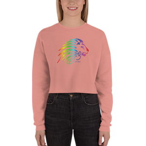 Rainbow Crop Sweatshirt