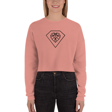 HeartDiamond Crop Sweat