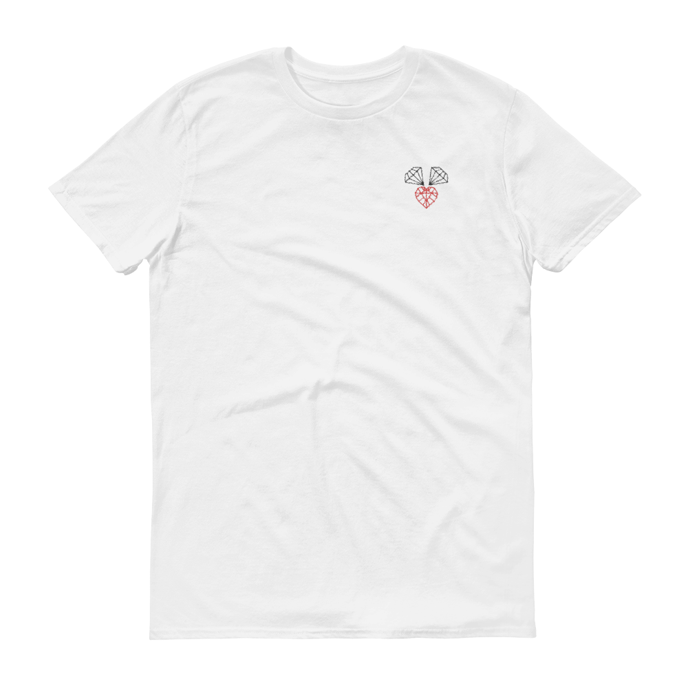 3 Diamond Embroidered Tee