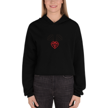 3 Diamond Crop Hoodie