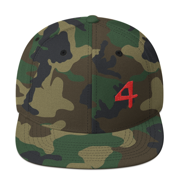 "The 4" Snapback Hat