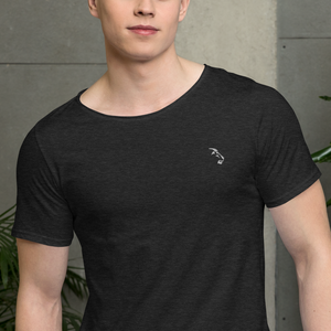 Lion Head Raw Neck Tee