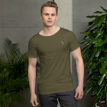 Lion Head Raw Neck Tee