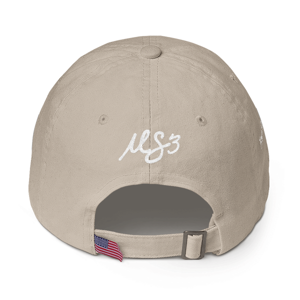 White Heart Diamond Dads Kap