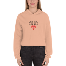 3 Diamond Crop Hoodie